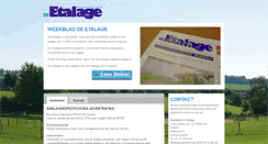 Desktop Screenshot of de-etalage.nl